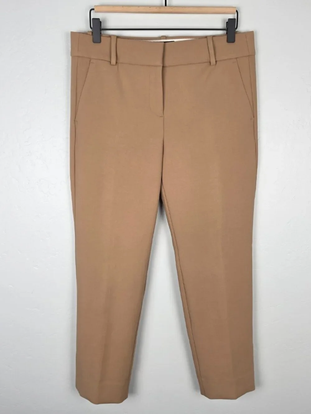 J. Crew Cameron Slim Cropped Pant In Four Season Stretch Heather Saddle Size 10P